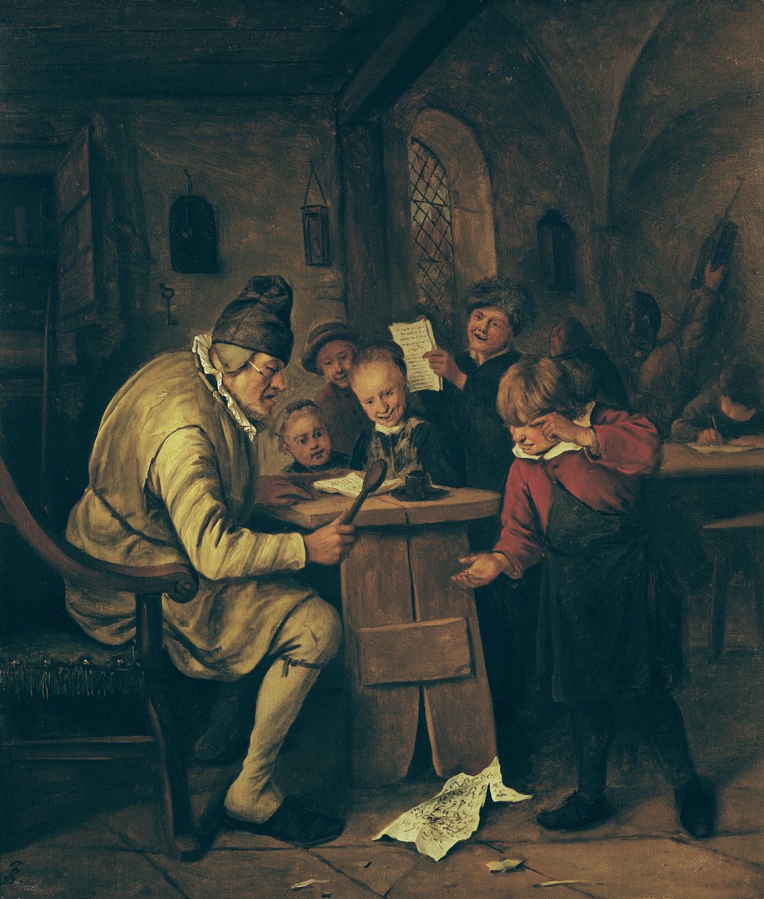 Okul Müdürü, 1626-79 by Jan Havickszoon Steen