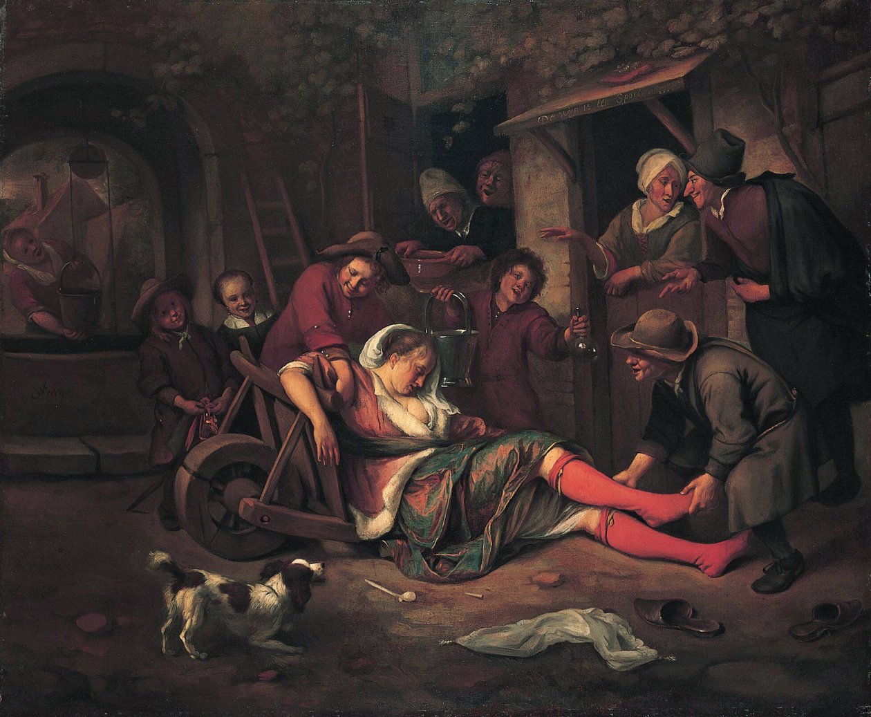 Şarap bir alaycıdır by Jan Havickszoon Steen