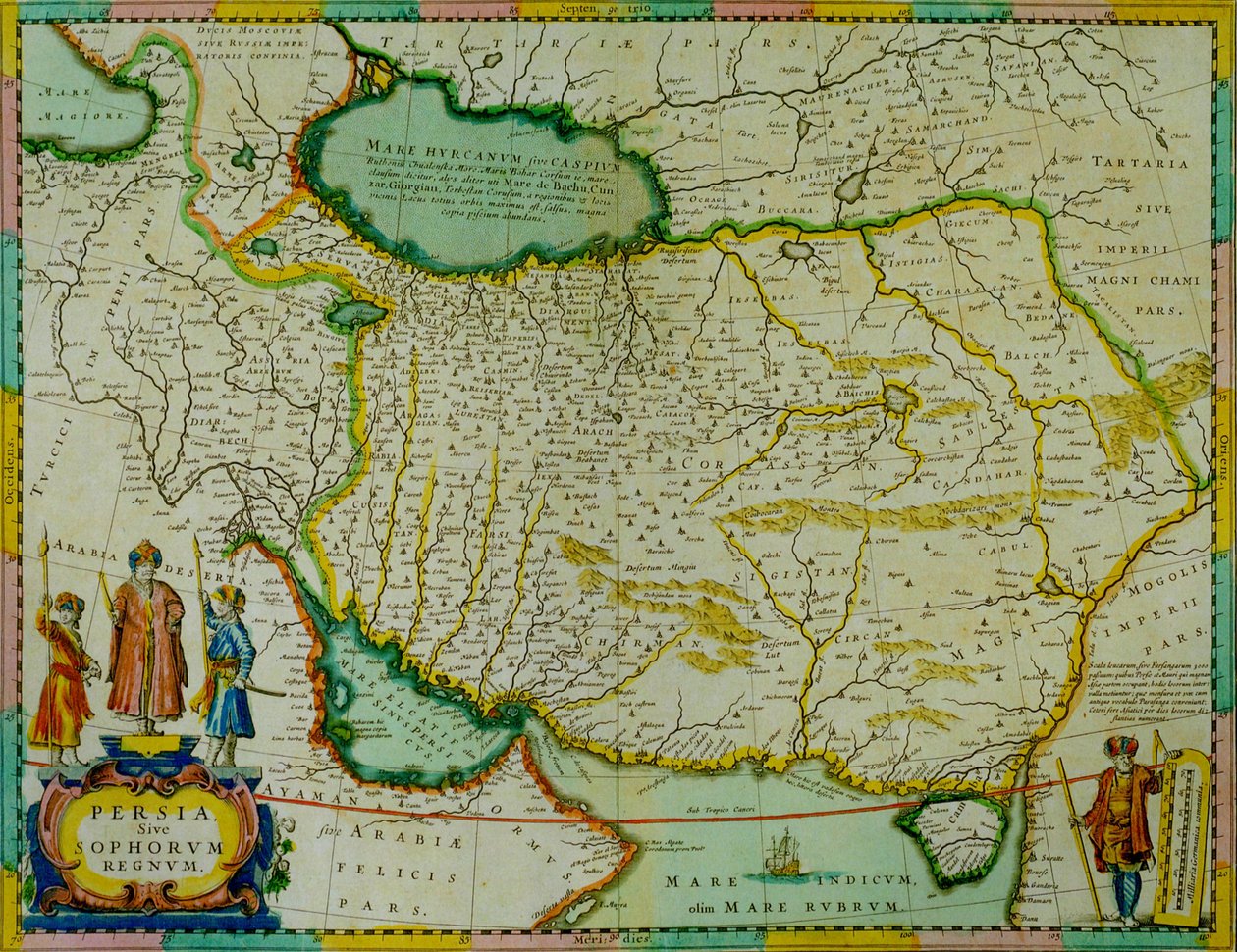 İran Janssonius haritası by Jan Janssonius