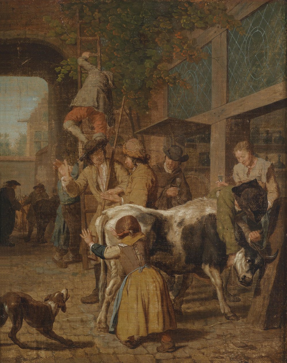 Viehmarkt by Jan Josef the Elder Horemans