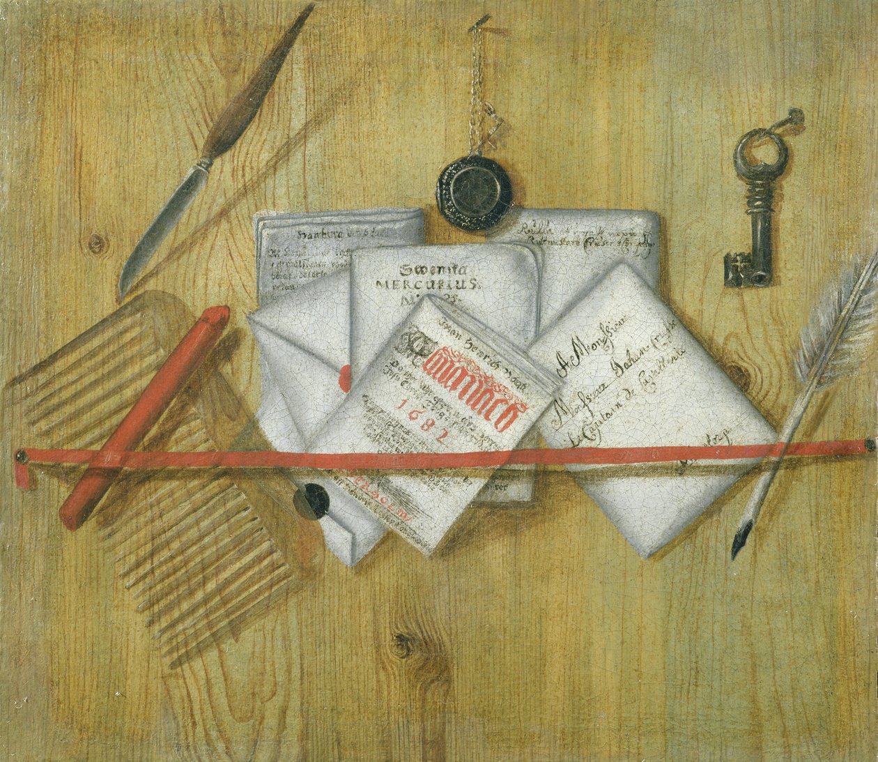 Bir trompe l'oeil by Jan Klopper