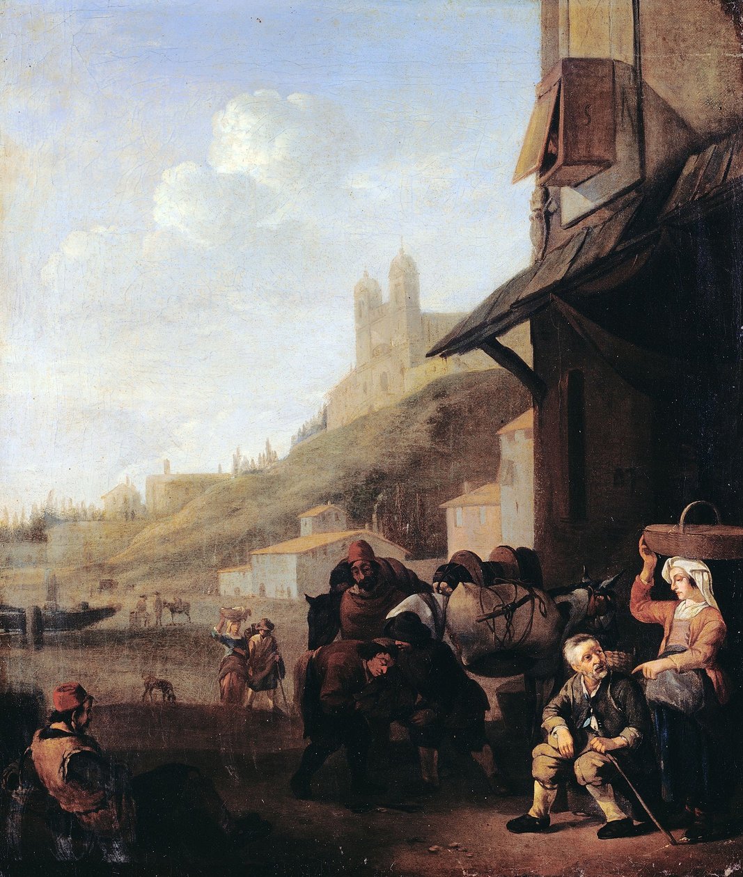 Roma Demirciler Dükkanı by Jan Lingelbach
