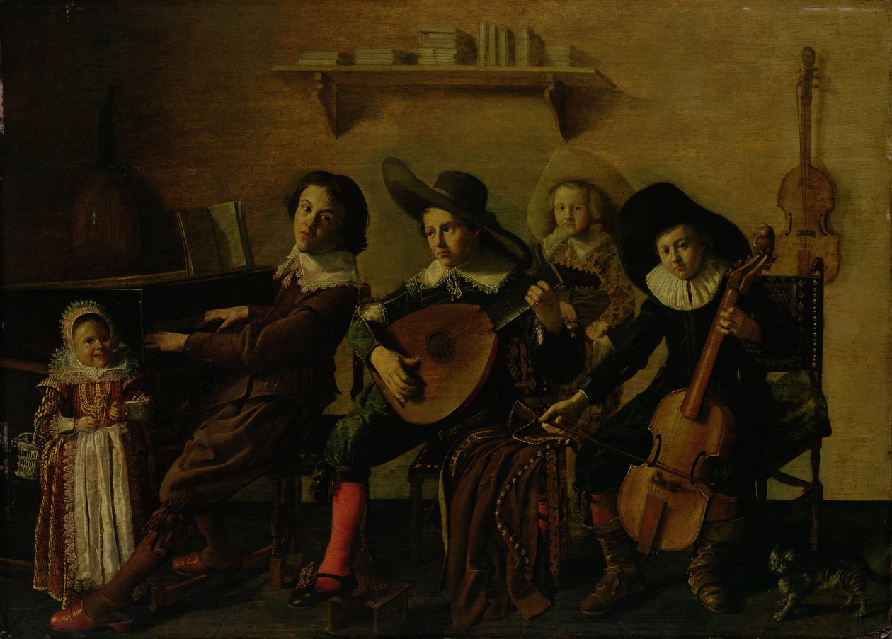 Konser by Jan Miense Molenaer
