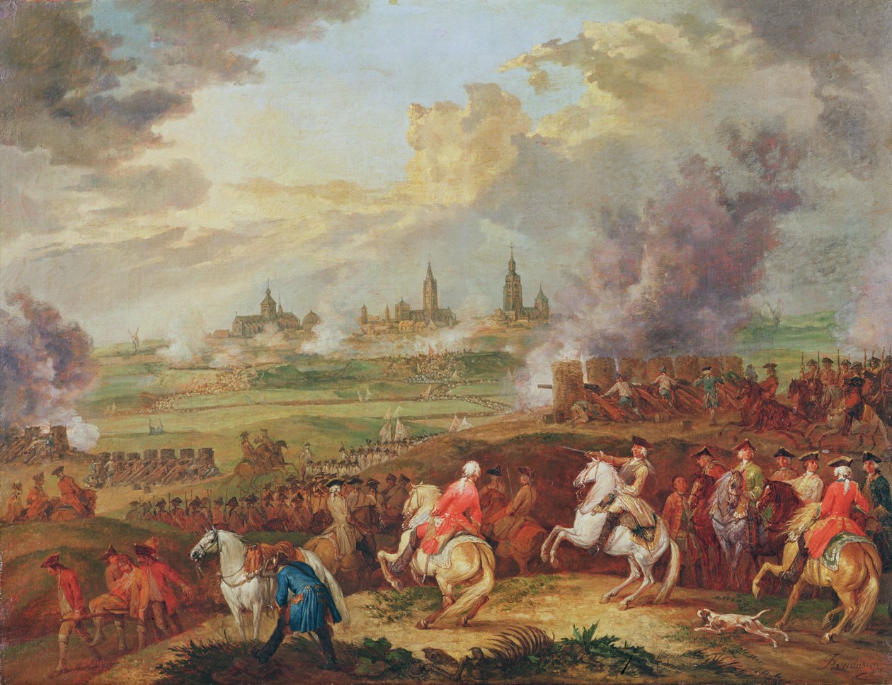 Valenciennes Kuşatması by Jan Peeter Verdussen