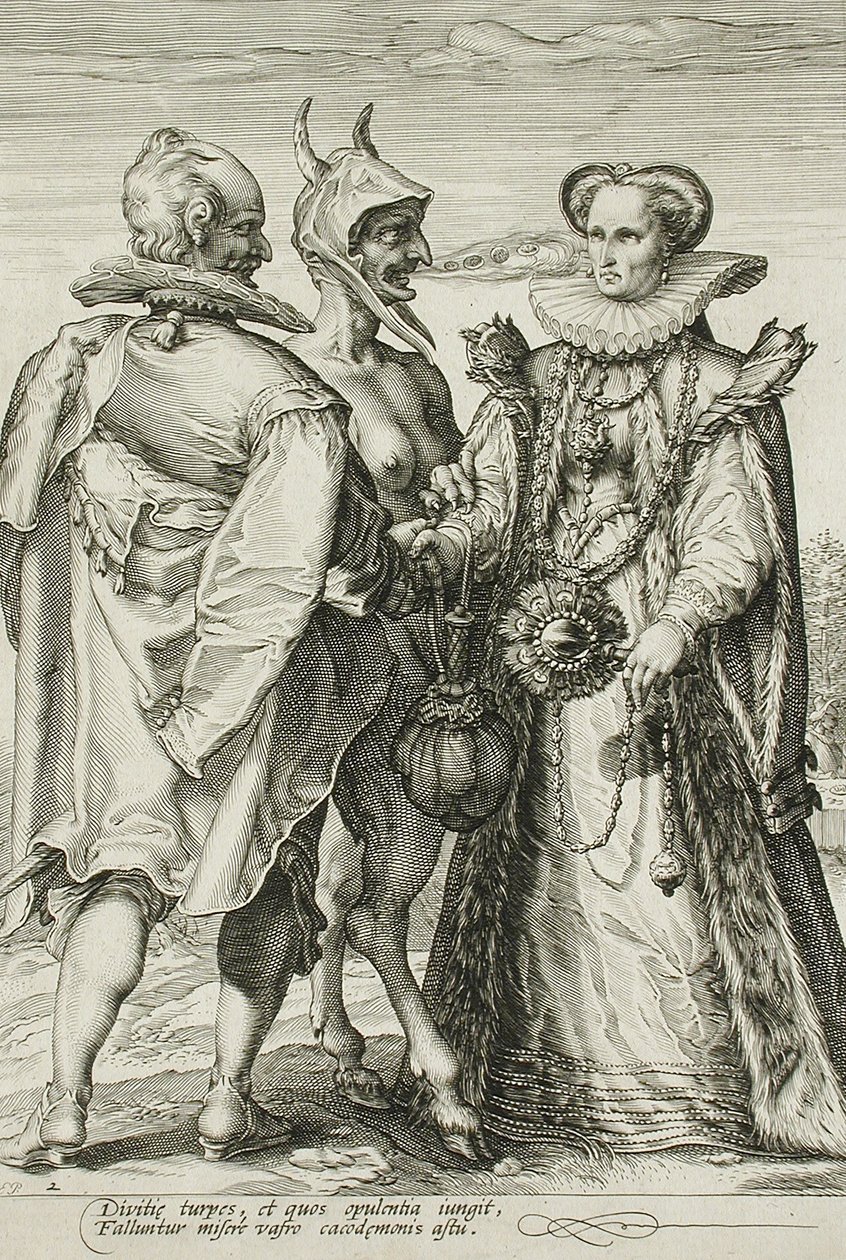 Para için Evlilik, Evlilik Üçlemesinin 2. Plakası, c.1594 by Jan Saenredam