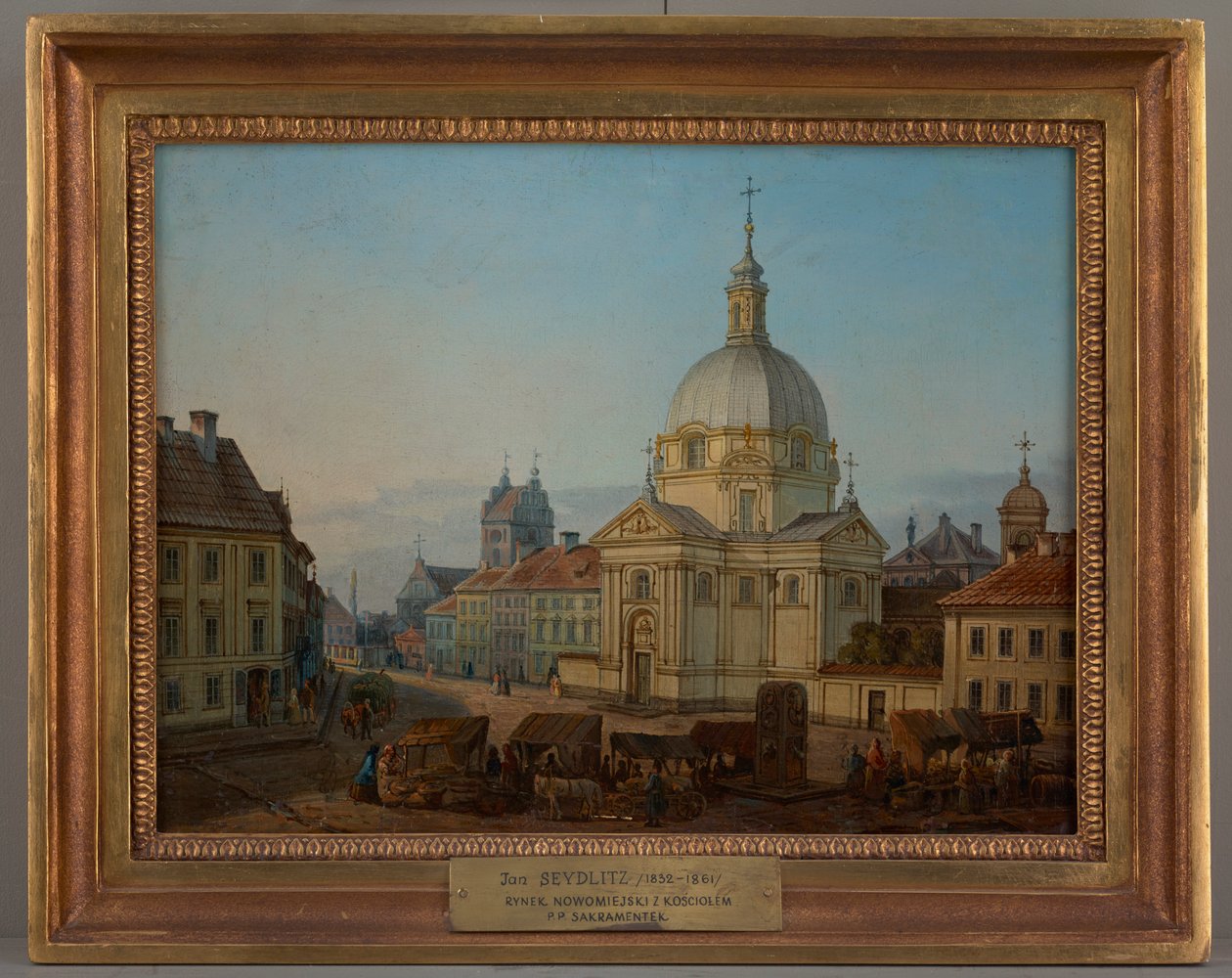 Ayinler Kilisesi ile Yeni Şehir Meydanı, Jan Seydlitz, by Jan Seydlitz