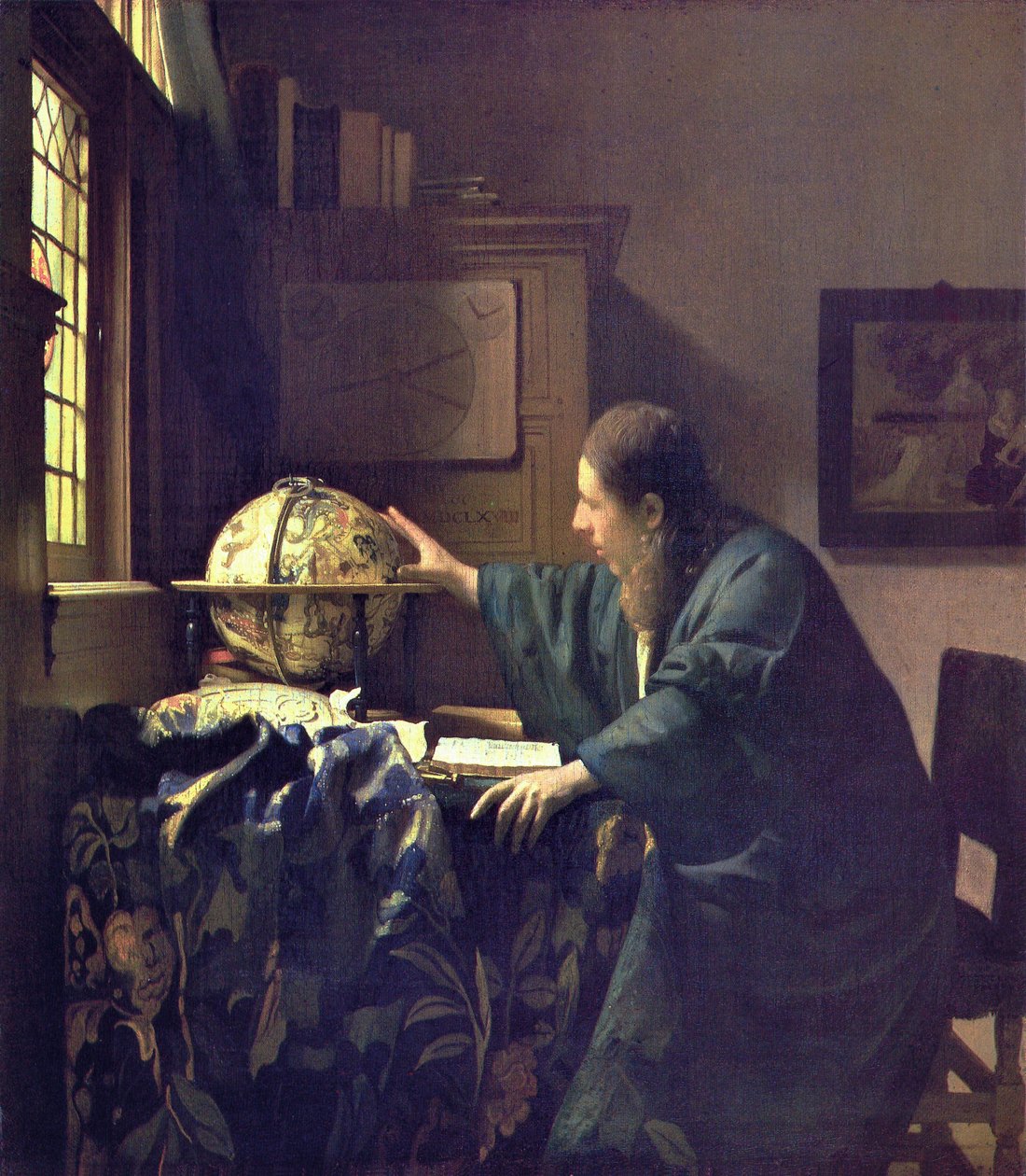 astronom by Jan Vermeer van Delft