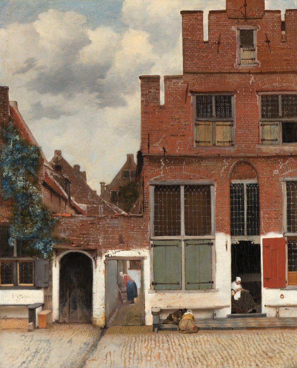Het Straatje olarak bilinen Delft