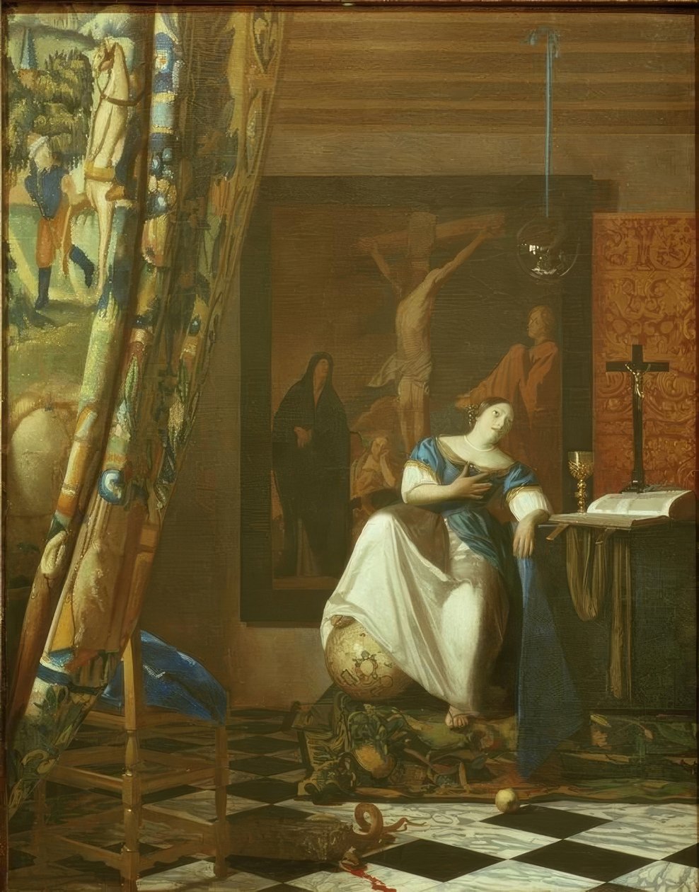 İnanç Alegorisi by Jan Vermeer van Delft