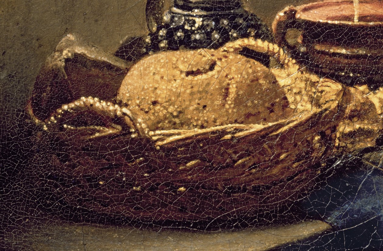 Sütçü Kız, c.1658-60 tuval üzerine yağlıboya 209864 detayı by Jan Vermeer van Delft