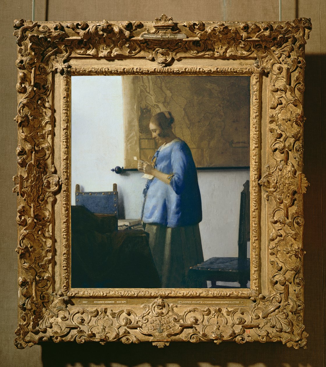 Mektup Okuyan Kadın, c.1662-63 by Jan Vermeer van Delft