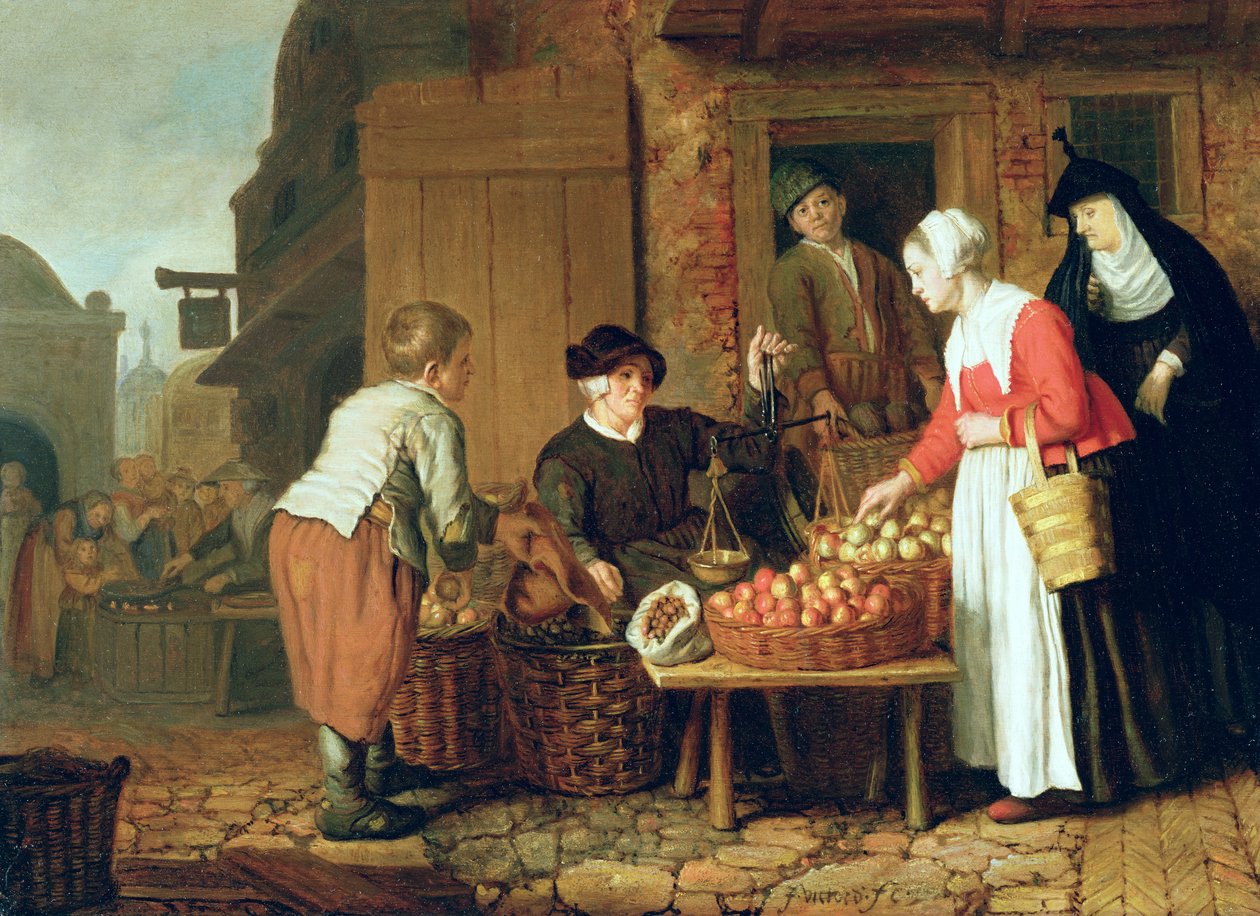 meyve satıcısı by Jan Victors