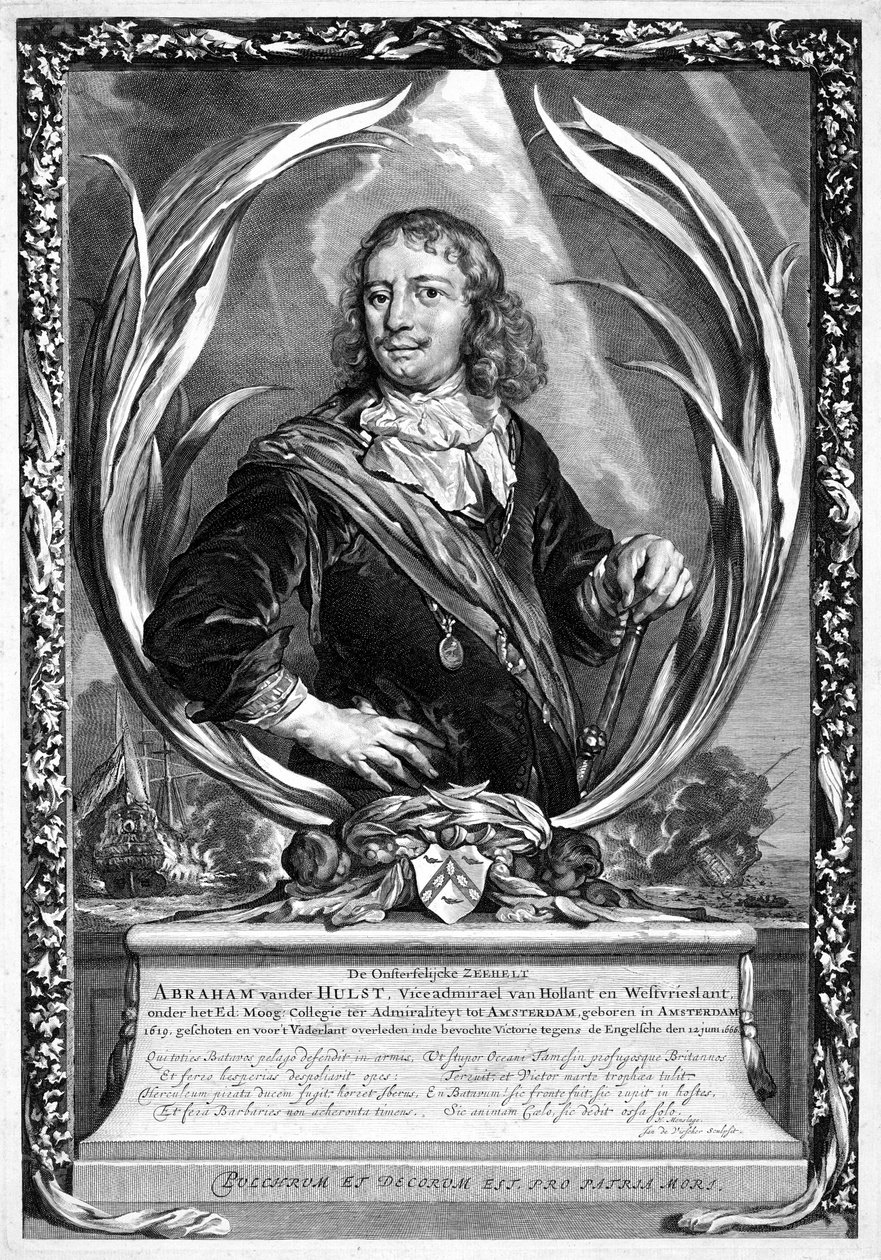Abraham van der Hulst by Jan de Visscher