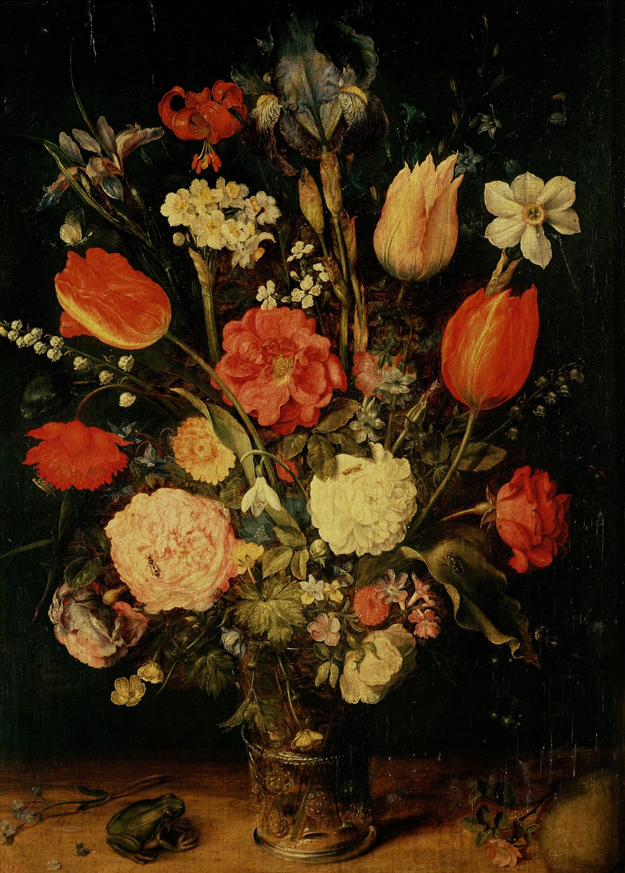 Çiçeklerin Natürmortu by Jan the Elder Brueghel