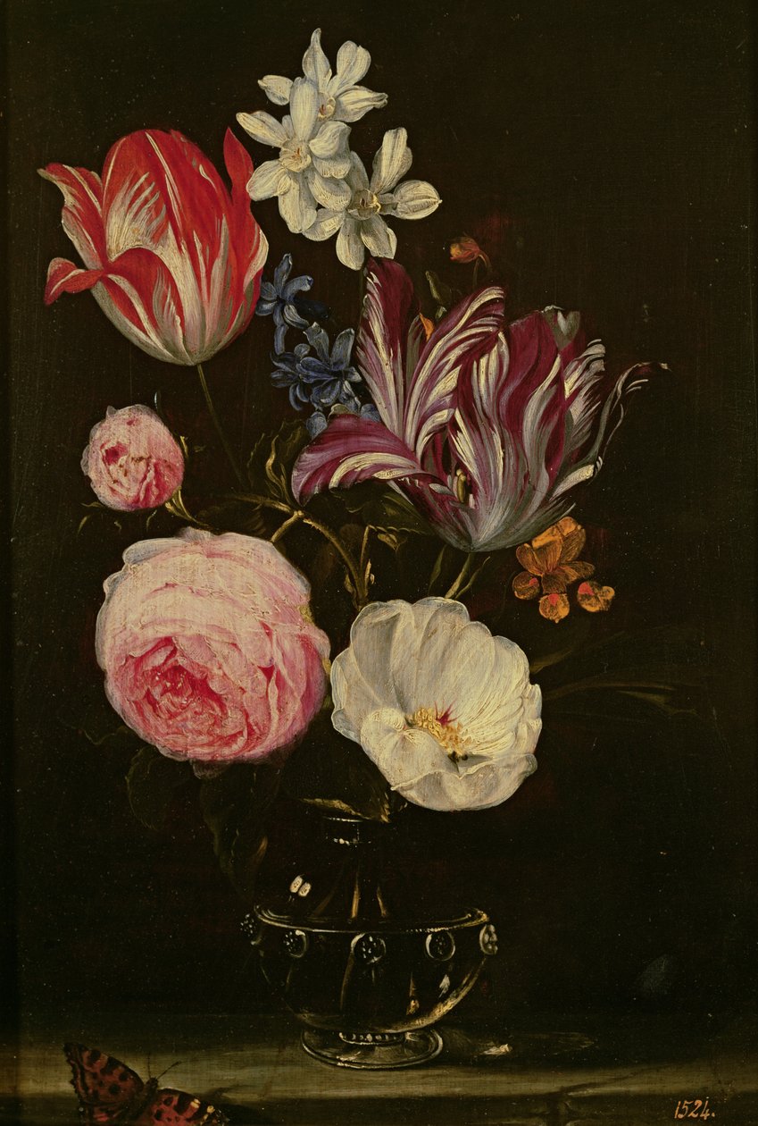 Çiçeklerin Natürmort by Jan the Elder Brueghel