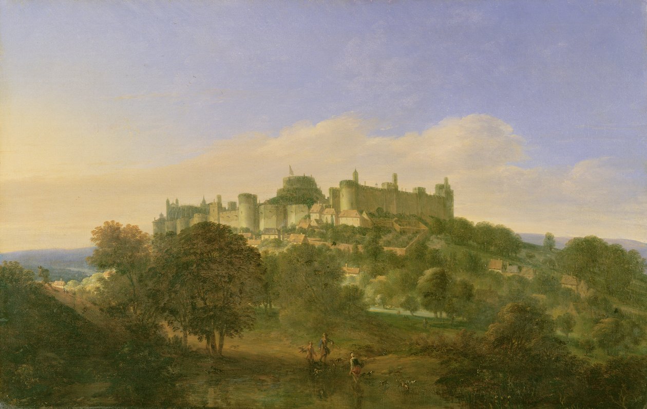 Güneyden Windsor Kalesi by Jan the Elder Griffier