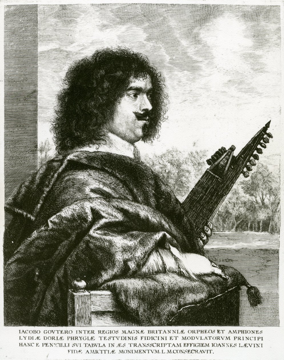 Jacques Gaultier (c.1600-52) c.1630 by Jan the Elder Lievens