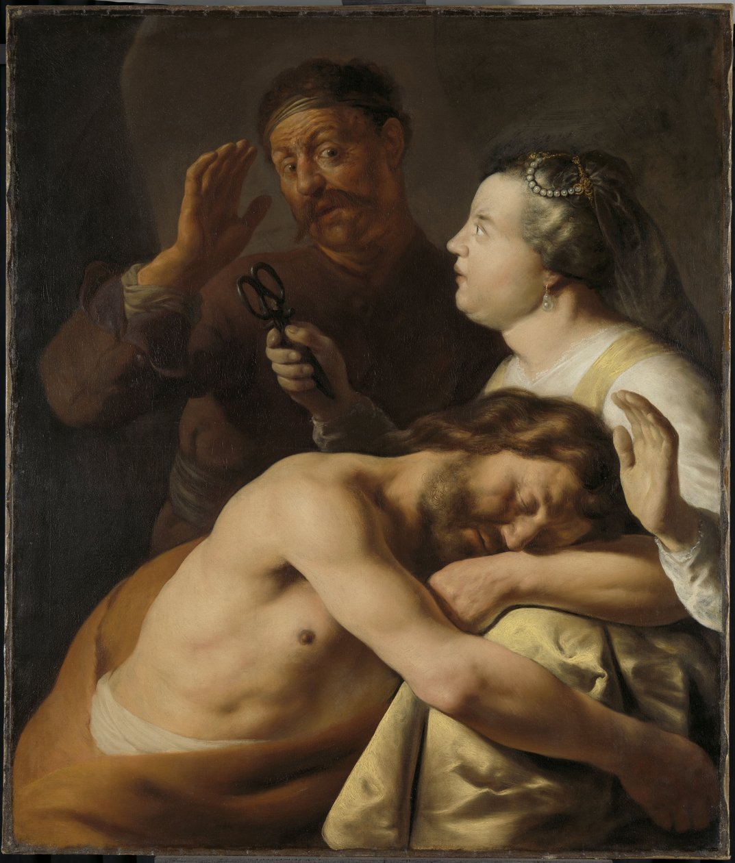 Samson ve Delilah, 1630-35 by Jan the Elder Lievens