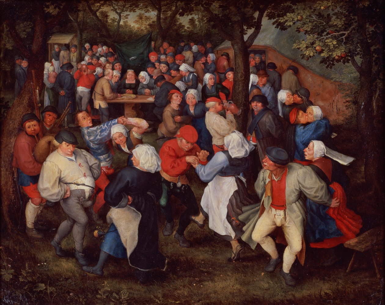Village Dance  by Jan Brueghel the Younger