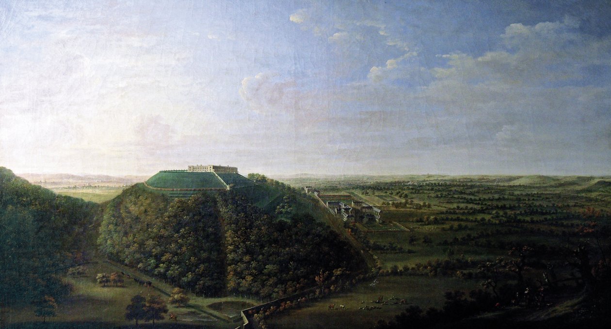 Belvoir Kalesi'nin görünümü, 1744 by Jan the Younger Griffier