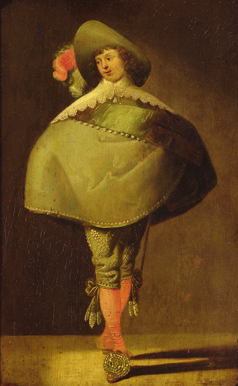 genç bir beyefendi by Jan the Younger Martszen