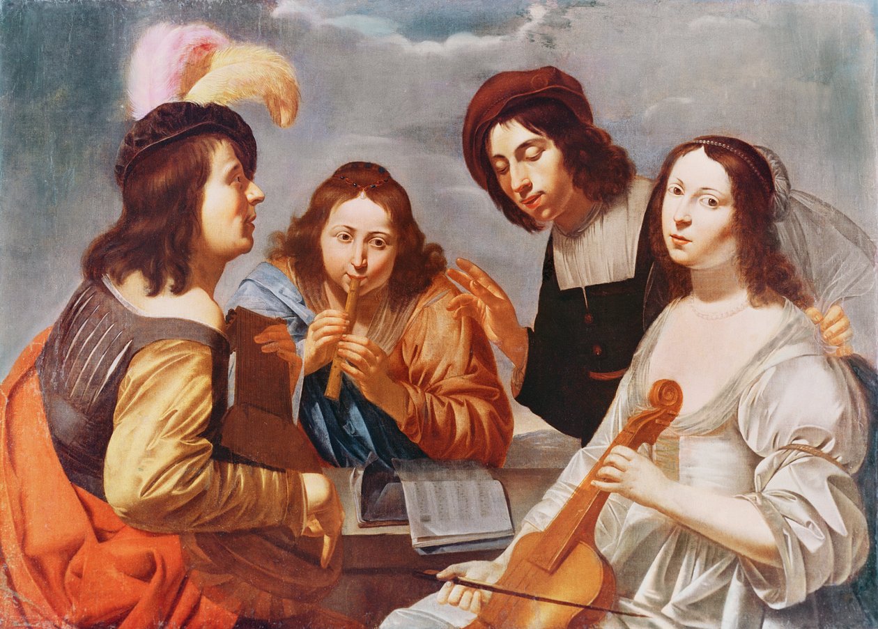 Konser by Jan van Bijlert or Bylert