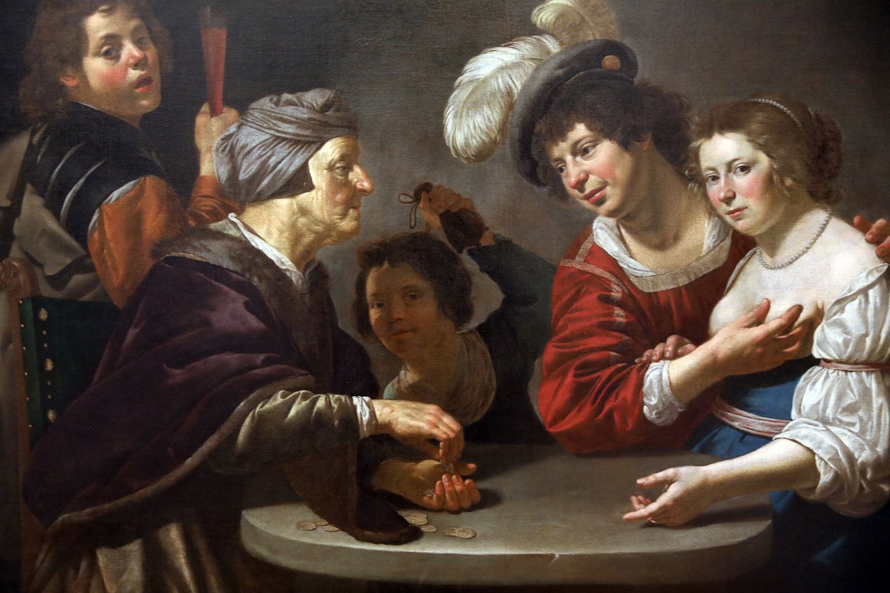 Aracı, detay, c. 1625-30 by Jan van Bijlert or Bylert