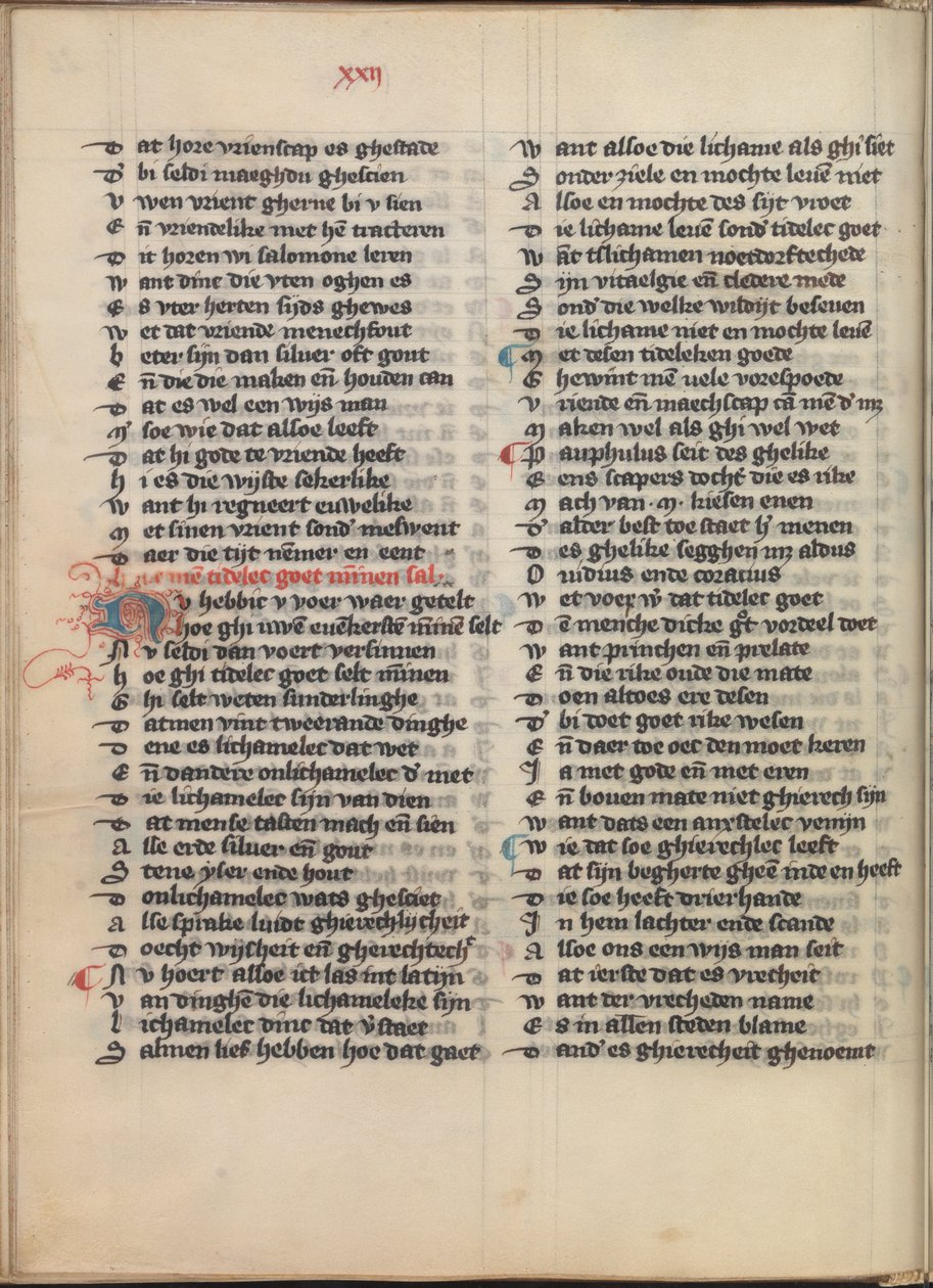 Dietsche Doktrini by Jan van Boendale  