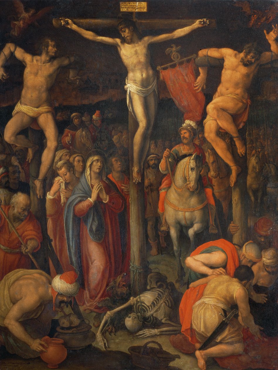 Çarmıha Gerilme, 1581 by Jan van der Straet
