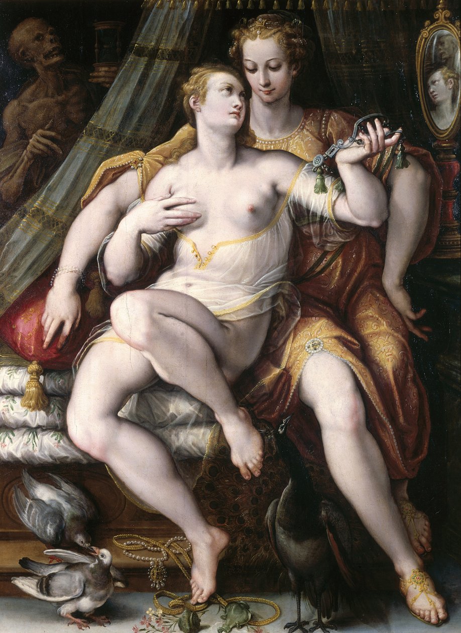 Kibir, Alçakgönüllülük ve Ölüm, 1569 by Jan van der Straet