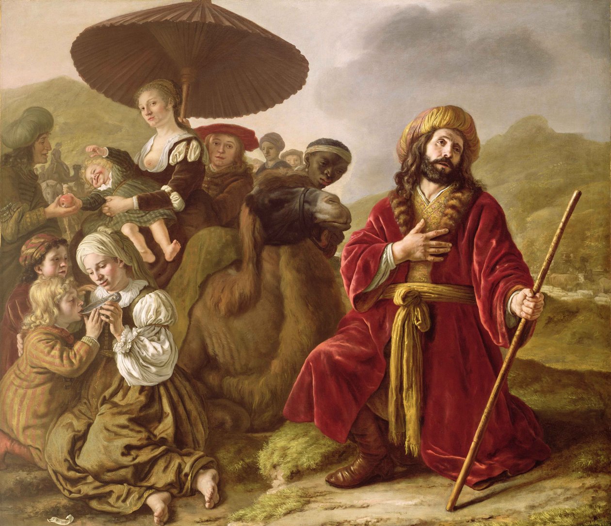 Yakup, Esav'ın Bağışlanmasını İstiyor by Jan (1620 76) Victors