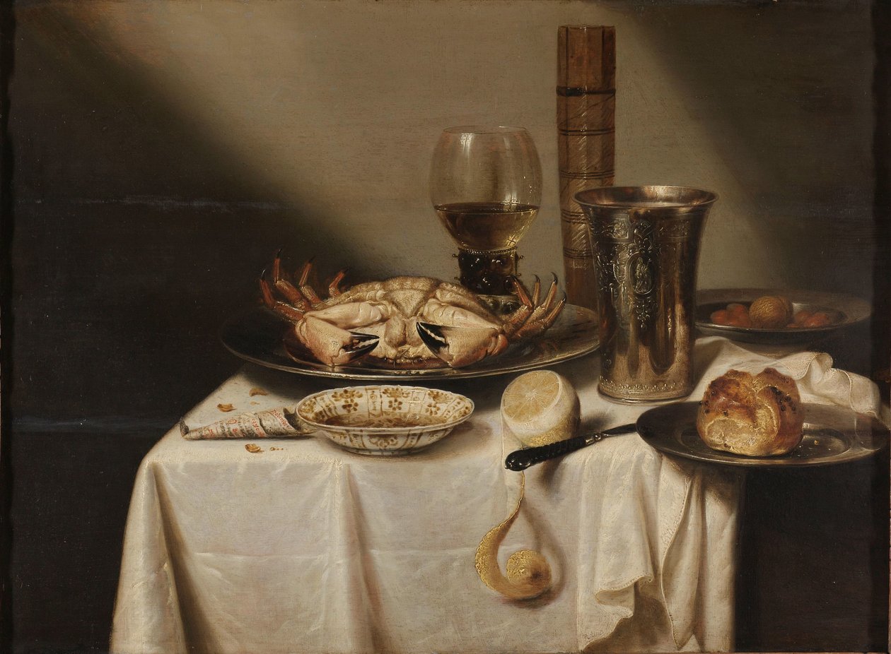 Natürmort by Jan Albertsz. Rotius (signed by artist)