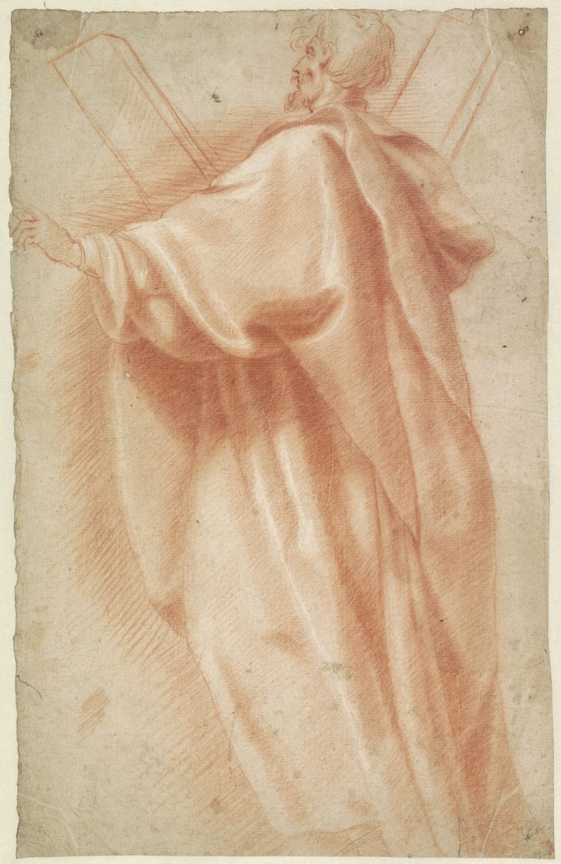Ayakta Aziz Andrew, tam boy, solda by Jan Anton Garemyn