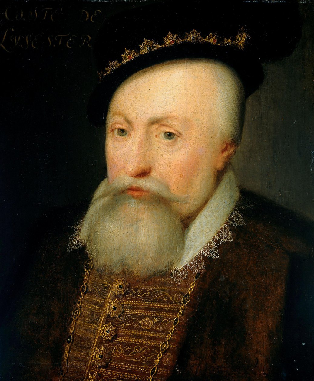 Robert Dudley, Leicester Kontu