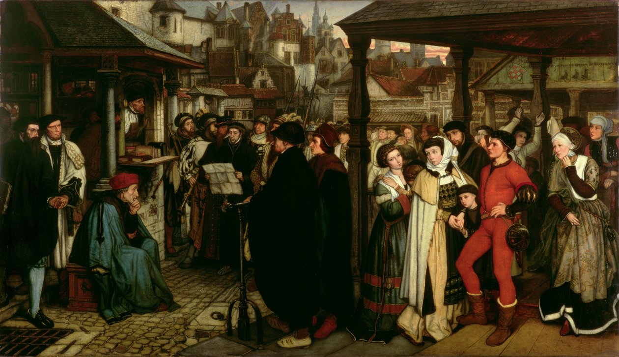 Charles V Fermanı, c.1861 by Jan August Hendrik Leys