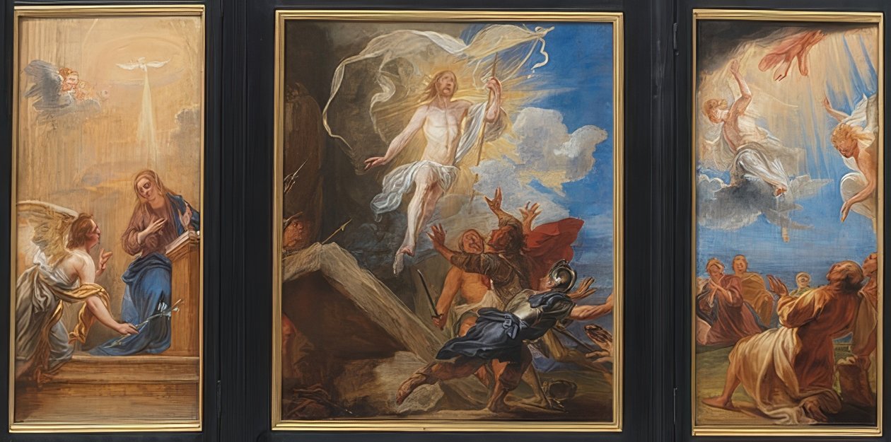 Snyders Üçlemesi. 1659 civarında by Jan Boeckhorst