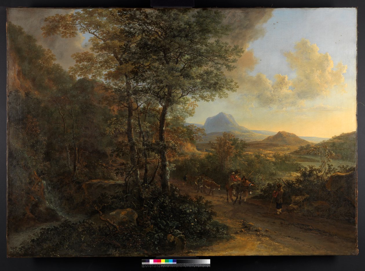İtalyan manzarası, Monte Socrate, 1635-1641 by Jan Dirksz Both