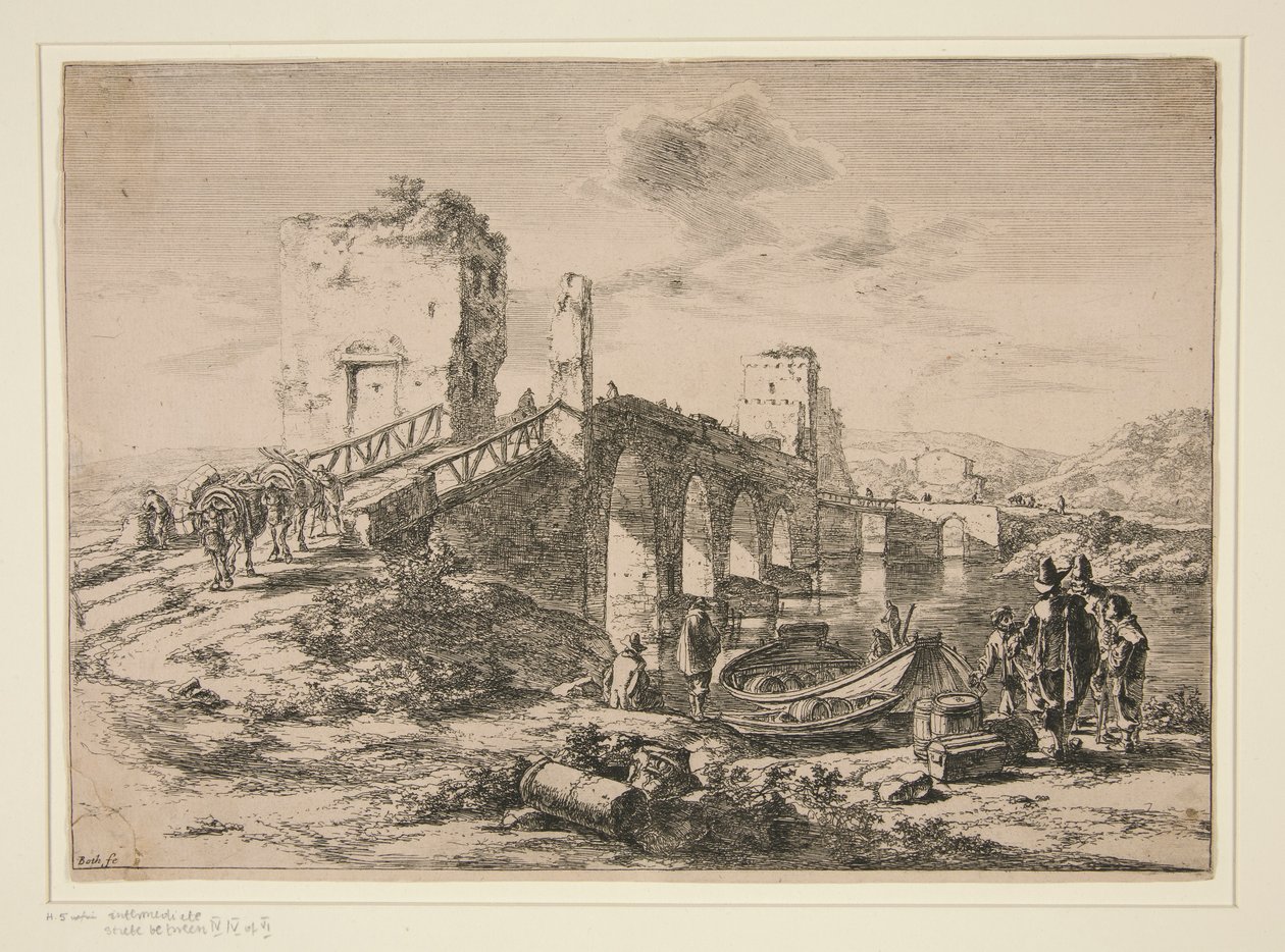 Ponte Molle, Roma by Jan Both