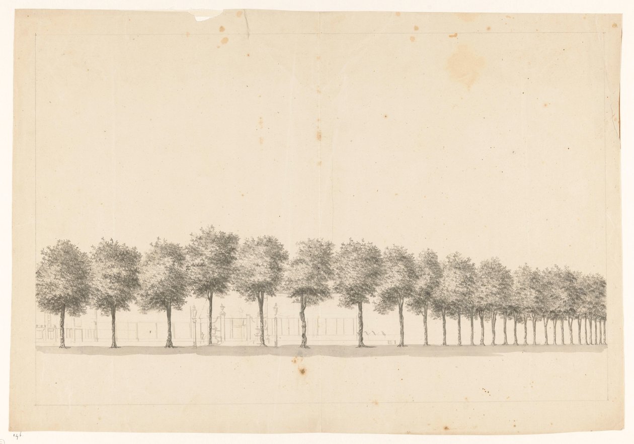 Batavia'daki Bomenallee by Jan Brandes