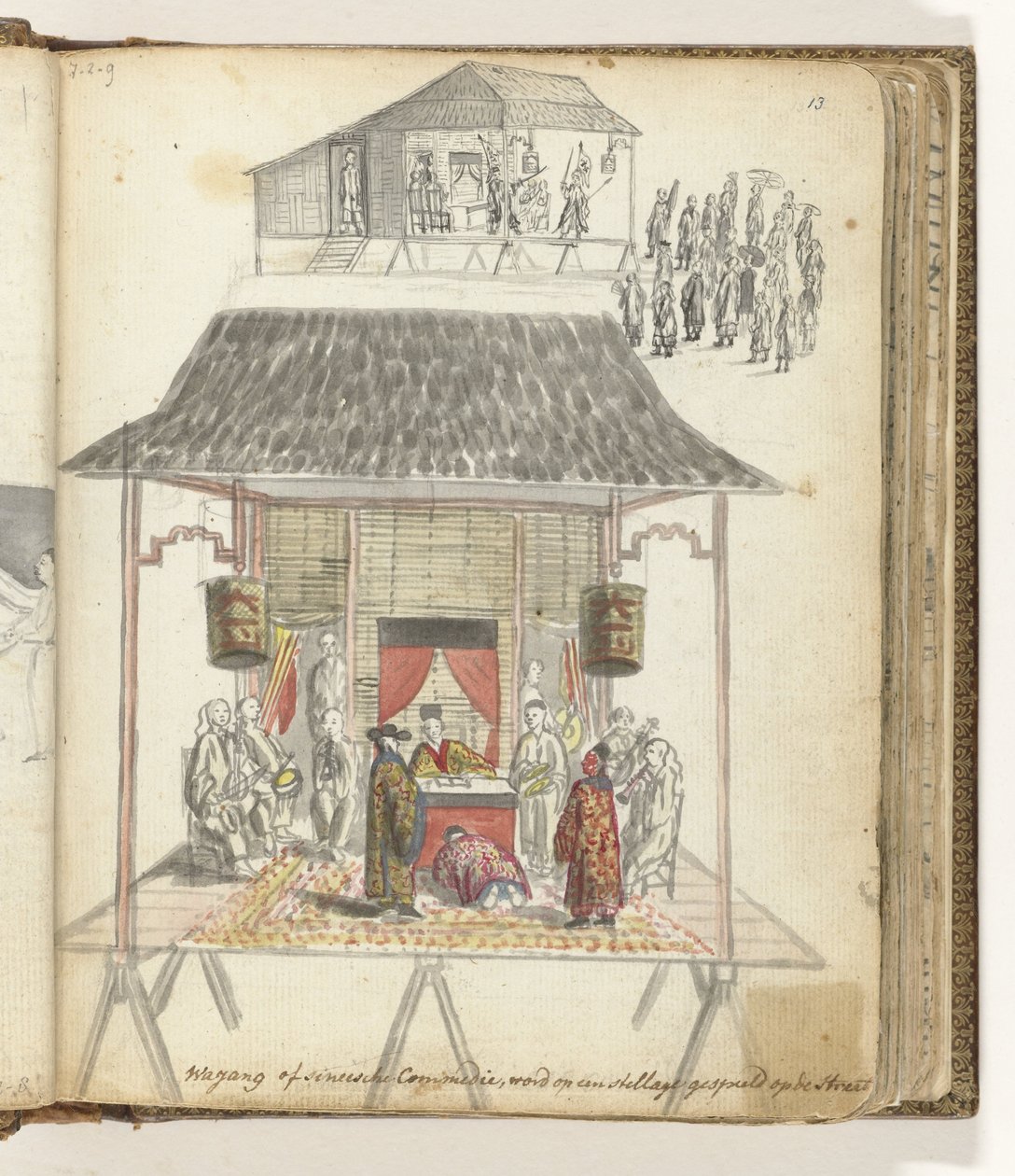 Çin sokak tiyatrosu by Jan Brandes