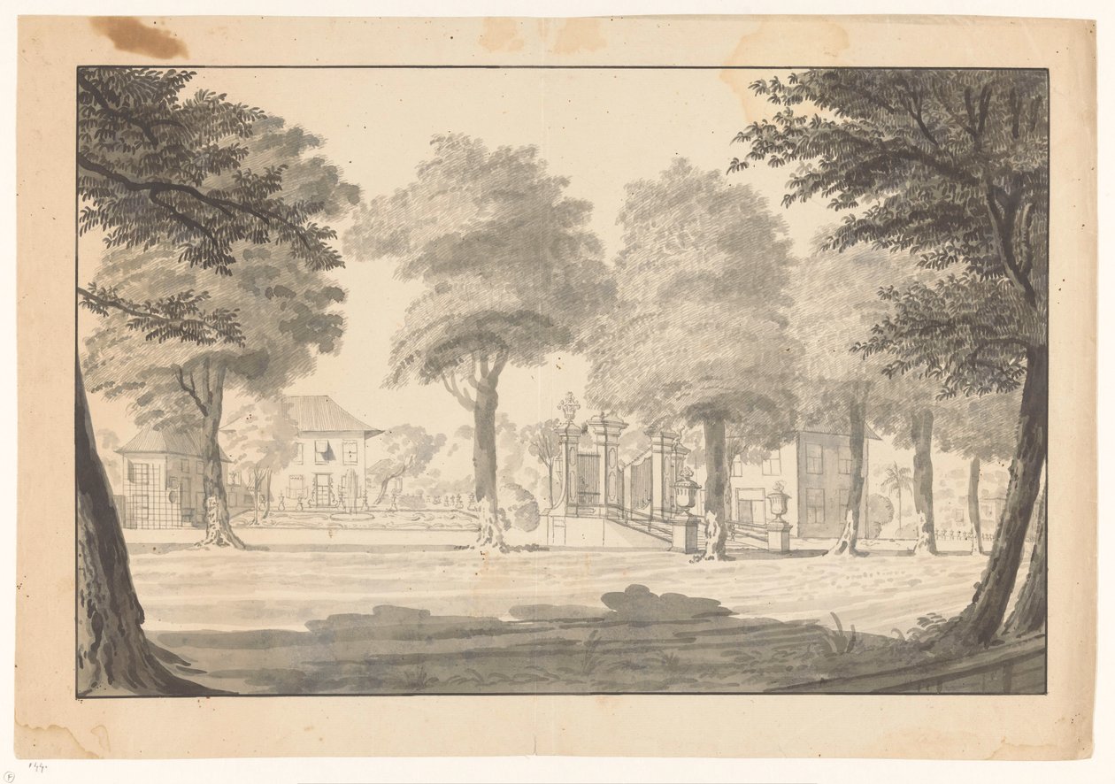 Rijswijk yolundaki ev by Jan Brandes