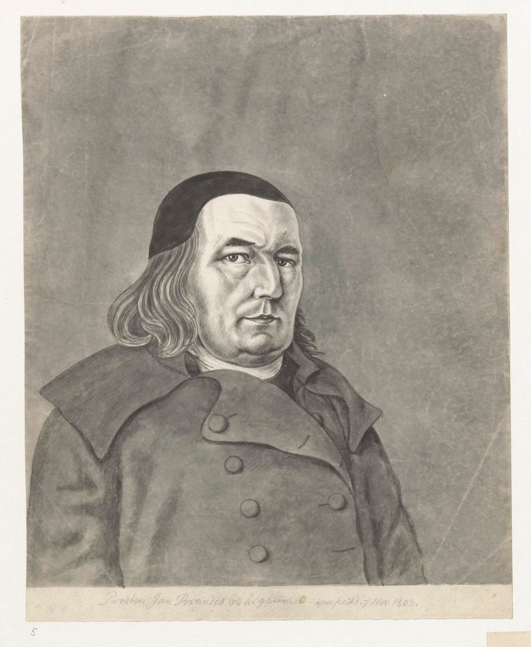 Otoportre Jan Brandes 1803 by Jan Brandes