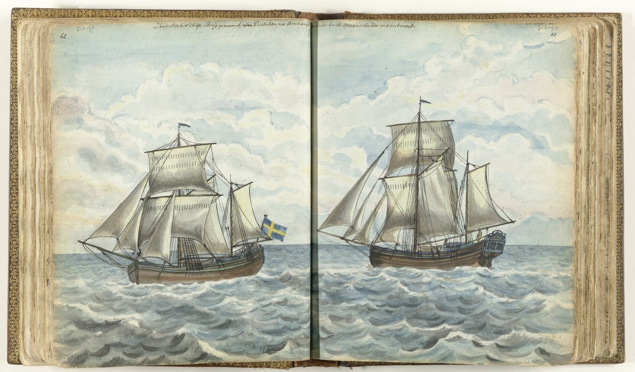 denizde İsveçli brik by Jan Brandes