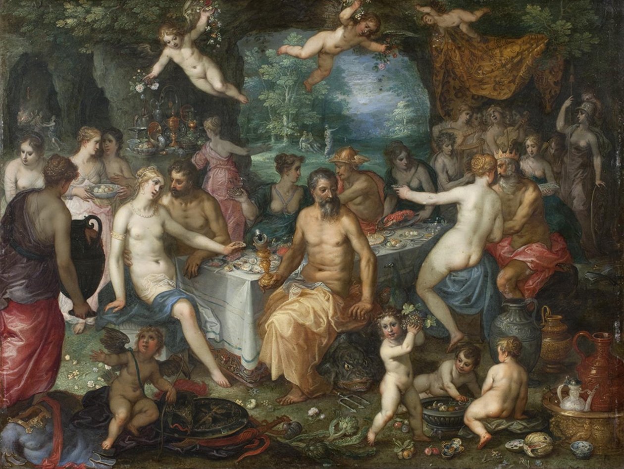 Tanrıların Bayramı. Peleus ve Thetis