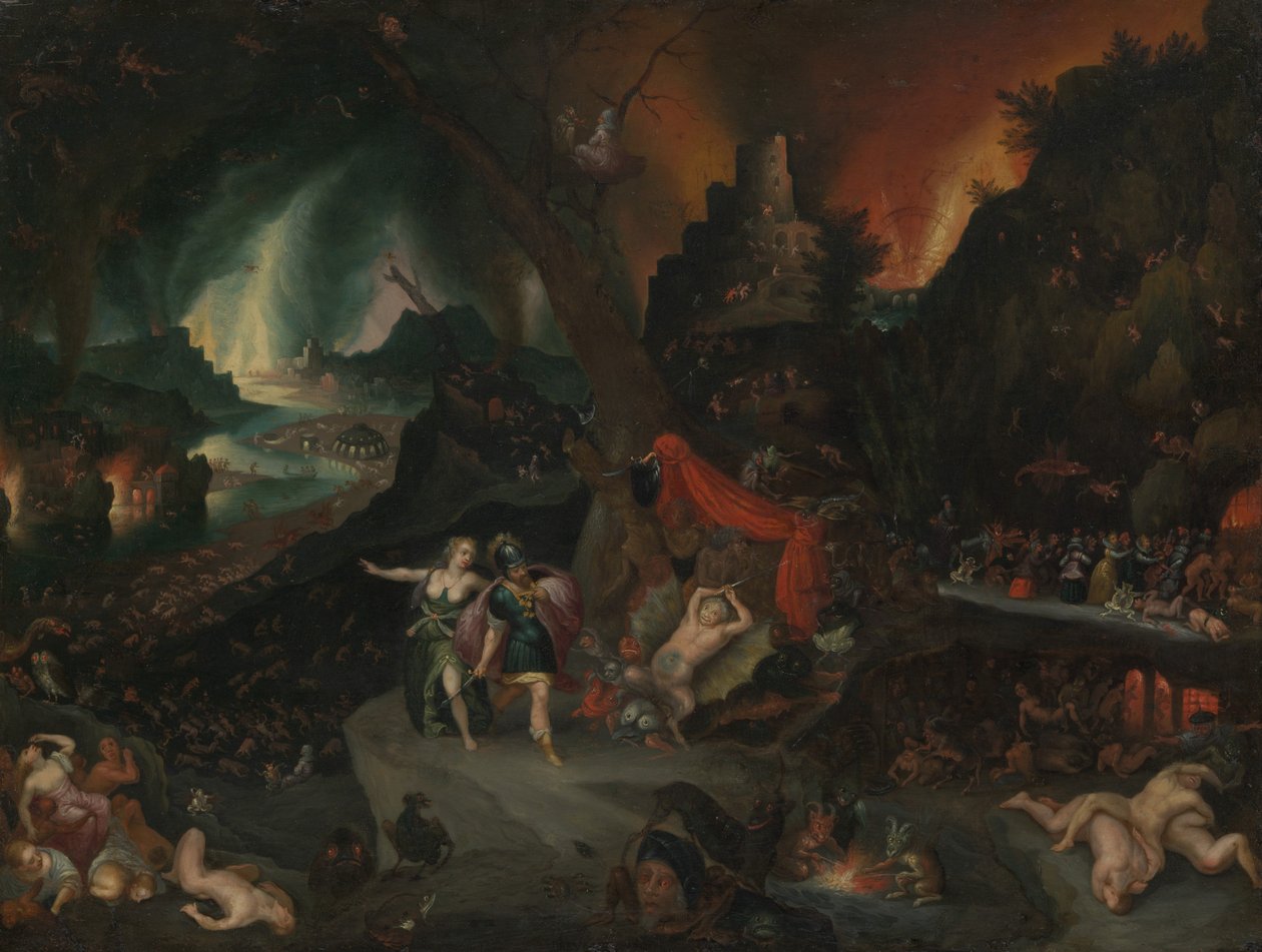 Yeraltı Dünyasında Aeneas ve Sibyl, 1630