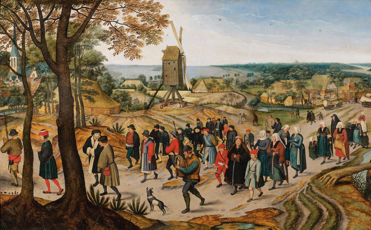 Düğün Korteji, 1627. by Jan Brueghel the Younger