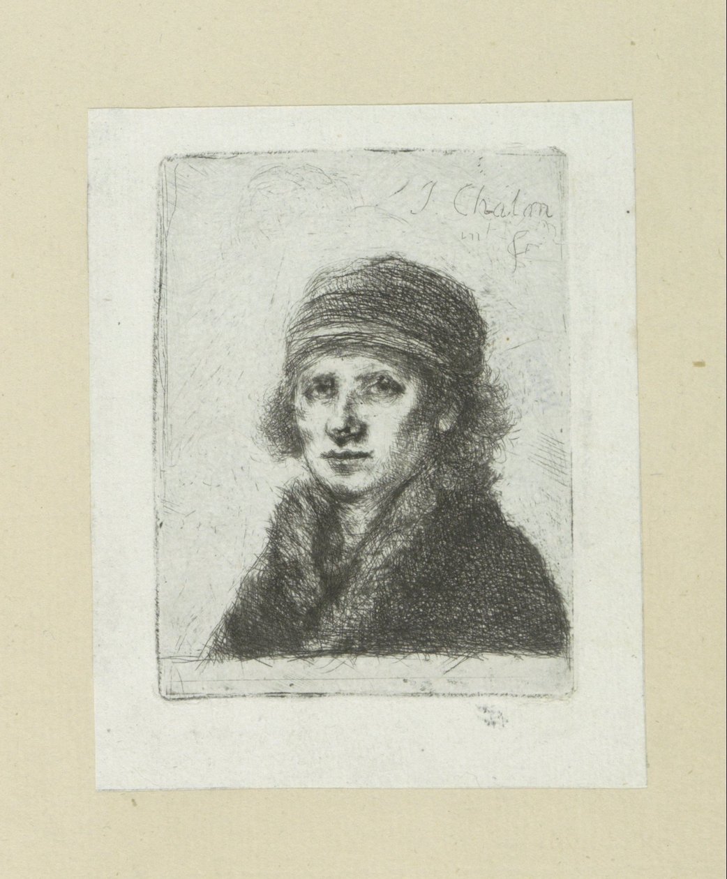 Jonge adam bontkraag koyar Komplet Gravür Çalışması, John Chalon / Oeuvre Complette des Eaux Fortes par Jean Chalon (seri başlığı) by Jan Chalon
