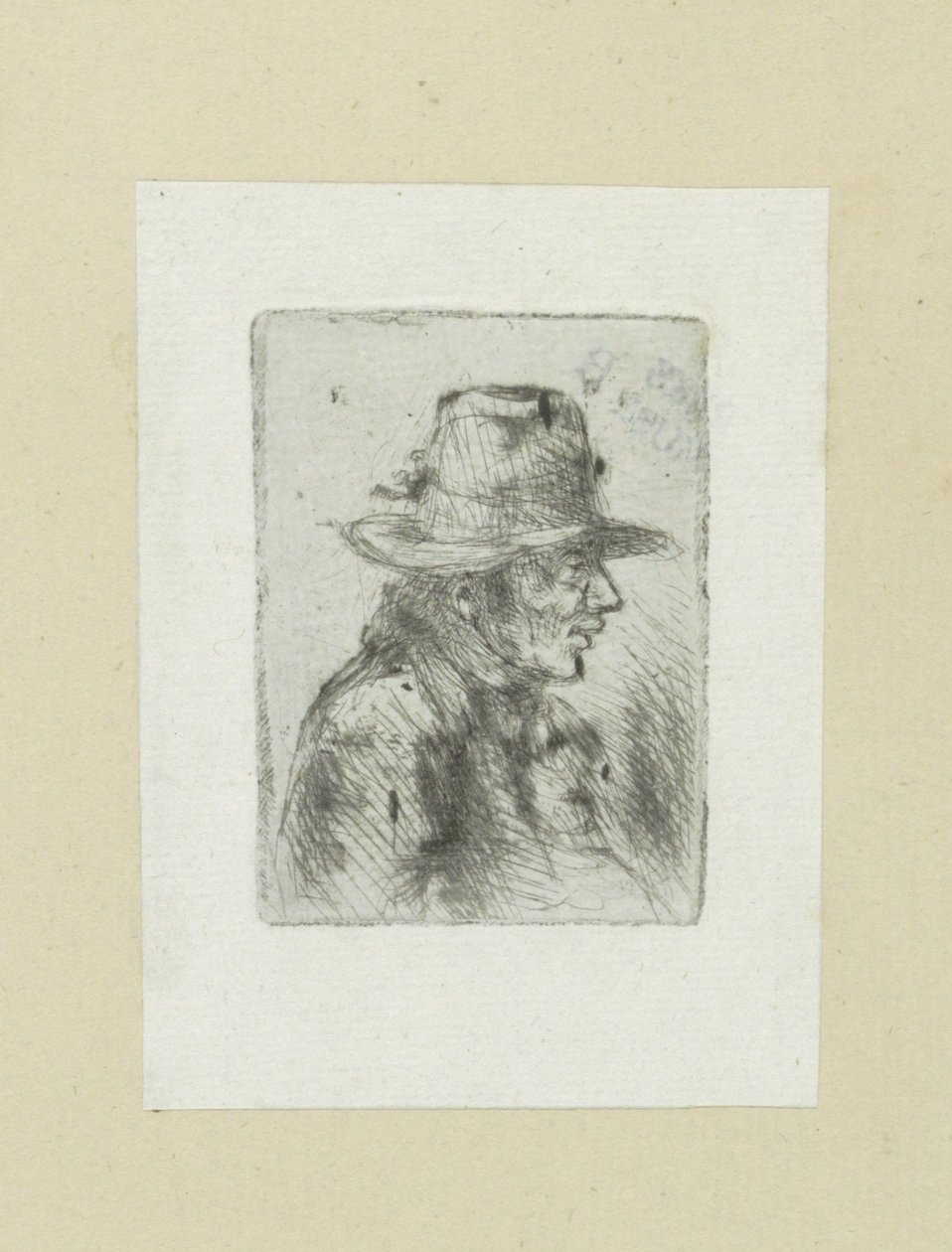 Adam hoge çapa koyar, naar rechts Komplet Gravür Çalışması, John Chalon / Oeuvre Complette des Eaux Fortes par Jean Chalon (seri başlığı) by Jan Chalon