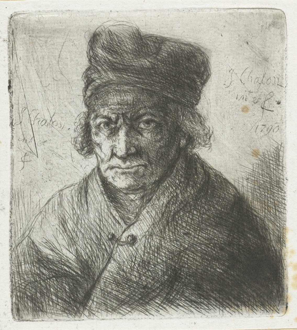 şapkalı adam by Jan Chalon