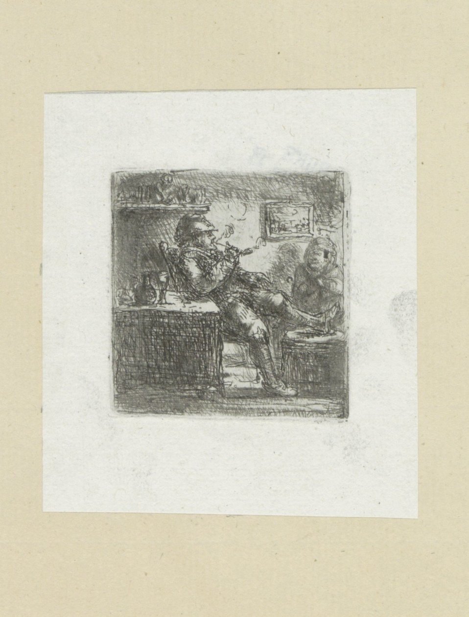 Adam pijp koyar Komplet Gravür Çalışması, John Chalon / Oeuvre Complette des Eaux Fortes par Jean Chalon (seri başlığı) by Jan Chalon
